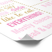 Confetti 1e poster van het eerste bord van Birthda (Hoek)