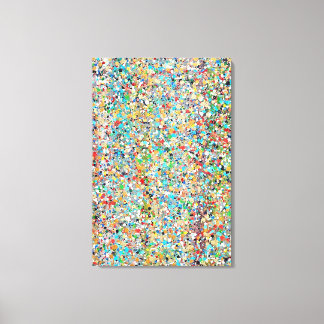 Confetti 24 x 36 Canvas Print