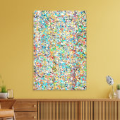 Confetti 24 x 36 Canvas Print (Insitu (Woonkamer))
