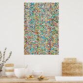 Confetti 24 x 36 Poster (Keuken)