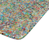 Confetti 6 x 7 Deco glassnijplank Snijplank (Hoek)