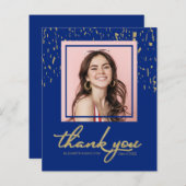 Confetti Afstuderen Fotobudget Hartelijk dank (Voorkant / Achterkant)