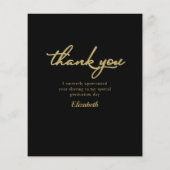 Confetti Afstuderen Fotobudget Hartelijk dank (Achterkant)