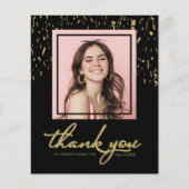 Confetti Afstuderen Fotobudget Hartelijk dank (Voorkant)