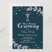 Confetti Afstuderen LPN Nurse Pinning Ceremonie Kaart (Voorkant)