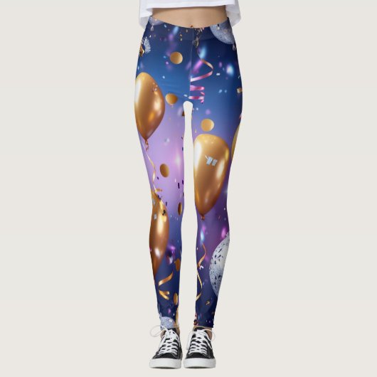 Confetti Aftellen Leggings (Voorkant)