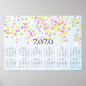 Confetti Agenda 2020 Poster (Voorkant)