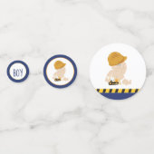 Confetti Baby shower  bouwwerkzaamheden (Voorkanten)