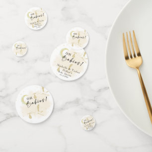 Confetti Baby shower Neutral Twin Storks