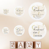 Confetti Baby shower Neutral Twin Storks