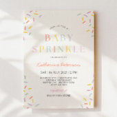 Confetti Baby Sprinkle Uitnodiging