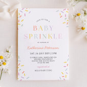 Confetti Baby Sprinkle Uitnodiging