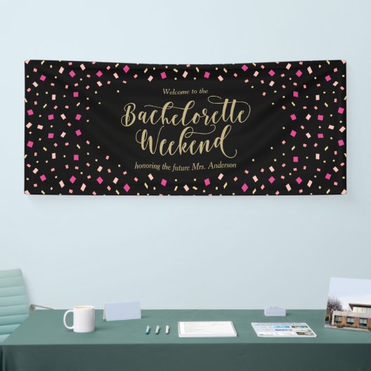 Confetti Bachelorette Weekend Spandoek (Beurs)