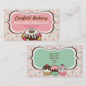 Confetti Bakkerij-Visitekaartjes Visitekaartje (Voorkant / Achterkant)