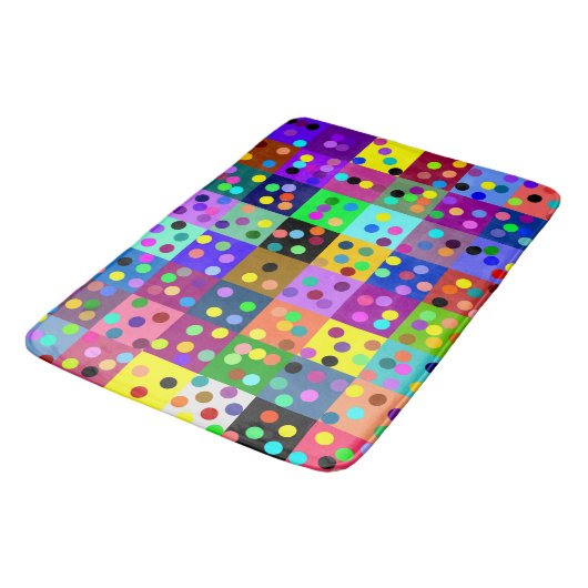 Confetti Bathmat Badmat (Gekanteld)