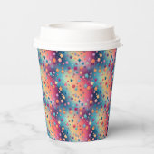 Confetti Bliss Papieren Bekers (Achterkant)