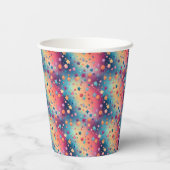 Confetti Bliss Papieren Bekers (Achterkant)