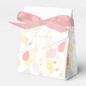 Confetti bloemblaadjes bedankt bruiloft gunst doos bedankdoosjes (Voorkant Zijde)