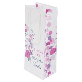 Confetti bloemblaadjes bruiloft Maid of Honor wijn Cadeautas