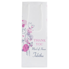 Confetti bloemblaadjes bruiloft Maid of Honor wijn Wijn Cadeautas