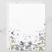 Confetti Blue Gold (Voorkant)