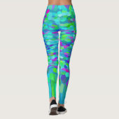 Confetti Blues Franje Leggings (Achterkant)