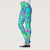 Confetti Blues Fringe Leggings (Links)