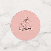 Confetti | Blush Damask (Kleine voorkant)