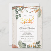 Confetti Boho Vrijgezellenfeest Kaart (Voorkant)