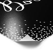 Confetti Boo | Halloween Art Print Foto Afdruk (Hoek)