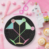 Confetti Borden, Martini-Borden, papieren Borden Papieren Bordje (Feest)