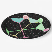 Confetti Borden, Martini-Borden, papieren Borden Papieren Bordje (Gekanteld)