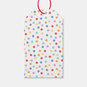 Confetti Brights (Stippen) Cadeaulabel