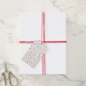 Confetti Brights (Stippen) Cadeaulabel (Met Touw)