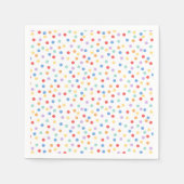 Confetti Brights (Stippen) Servet (Voorkant)