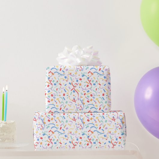 Confetti Brights (Verrassing) Cadeaupapier (Feestgeschenken)