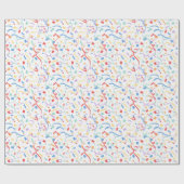 Confetti Brights (Verrassing) Cadeaupapier (Vlak)