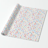 Confetti Brights (Verrassing) Cadeaupapier (Uitgerold)