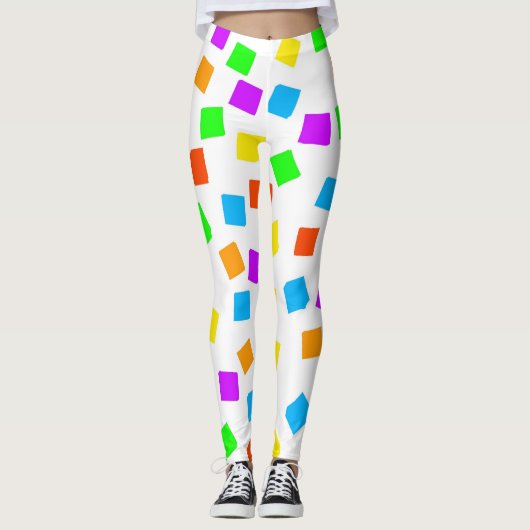 Confetti broek leggings (Voorkant)