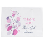 Confetti bruiloft bloemmeisje gunt grote cadeautas (Achterkant)