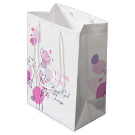 Confetti bruiloft bloemmeisje gunt middelgroot cad medium cadeauzakje
