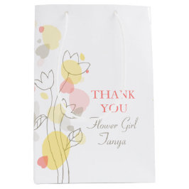 Confetti bruiloft bloemmeisje gunt middelgroot cad medium cadeauzakje