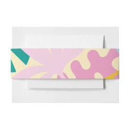 Confetti-buikband Uitnodigingen Wikkel