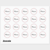 Confetti Cake Blue Butterroom Frosting Ronde Sticker (Vel)