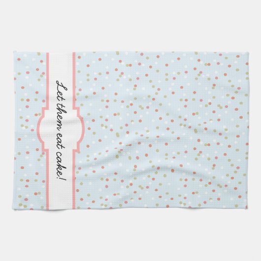 Confetti Cake Blue Butterroom Frosting Theedoek (Horizontaal)