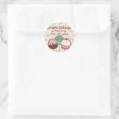 Confetti Cake Poppen Stickers Labels (Tas)