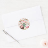 Confetti Cake Poppen Stickers Labels (Envelop)