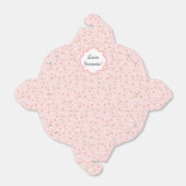 Confetti Cake · Roze Buttercream Frosting Bedankdoosjes (Uitgevouwen)