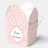 Confetti Cake · Roze Buttercream Frosting Bedankdoosjes (Geopend)