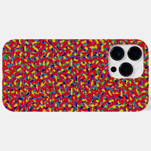 Confetti Case-Mate iPhone Case (Achterkant (horizontaal))